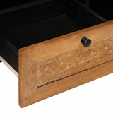 TV Cabinet with Drawer 100 x 33 x 46 cm Solid Mango Wood 4018096