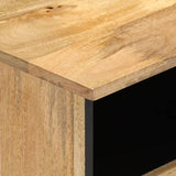 TV Cabinet 100x33x46 cm Solid Wood Mango 356909