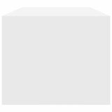 TV Cabinet White 80x31x25,5 cm Engineered Wood 861454