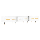 TV Cabinet White 150x36x30 cm Engineered Wood 829132