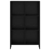 Book Cabinet Black Oak 99.5 x 30 x 108.5 cm Engineered Wood 886534