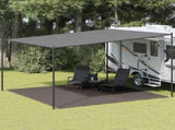 Tent Carpet 400x400 cm Anthracite 310691