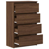 Sideboard Brown Oak 60x35x98.5 cm Engineered Wood 815077