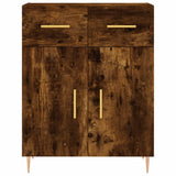Sideboard Smoked Oak 69,5x34x90 cm Engineered Wood 827969