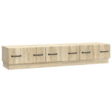 TV Cabinet Sonoma Oak 147 x 34.5 x 27 cm Engineered Wood 895397