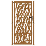 Garden Gate 100x200 cm Weathering Steel Trace Design 4100988