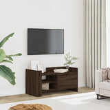 TV Cabinet Brown Oak 80x35x40 cm Engineered Wood 848373