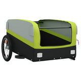 Bike Trailer Black and Green 45 kg Iron 94046