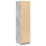 Wardrobe Concrete Grey 50x50x200 cm Engineered Wood 3307714
