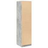 Wardrobe Concrete Grey 50x50x200 cm Engineered Wood 3307714