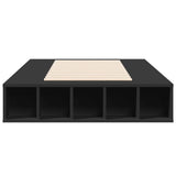 Bed Frame without Mattress Black 100x200 cm 3280511