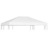 Gazebo Top Cover 270 g/m 4x3 m White 312083