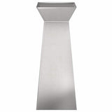 Pillar Planter 2 pcs Silver 40 x 40 x 100 cm 873861
