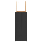 Washing Machine Cabinet Smoked Oak 64x24x190 cm Engineered Wood 859131