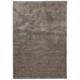 Rug ISTAN High Pile Shiny Look Grey 160x230 cm 375678