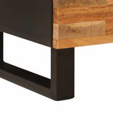 Bedside Cabinet 2 pcs Brown 40 x 33 x 46 cm Solid Mango Wood 4018293