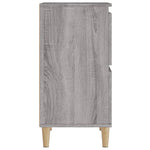 Sideboards 2 pcs Grey Sonoma 60x35x70 cm Engineered Wood 3185757