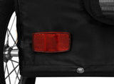 Pet Bike Trailer Black Oxford Fabric and Iron 93961