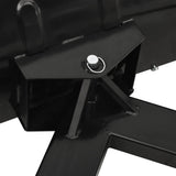 Snow Plough for Forklift 150x38 cm Black 153130