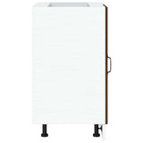 Kitchen Base Cabinet Lyon Brown Oak Engineered Wood 854295