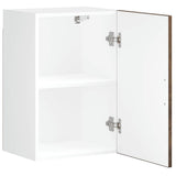 Kitchen Wall Cabinet Porto Smoked Oak Engineered Wood 854032