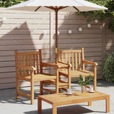 Garden Outdoor Chairs 152 x 63 x 89 cm Solid Teak Wood 42001957
