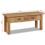Hall Bench Solid Teak 90x30x40 cm 244486