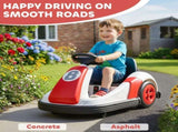 Kids Bumper Car with 360-Degree Rotation, 6V Electric Ride On Car with Music and Horn for 3-8 Years T3398P422465