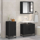Sideboard Black Oak 35.5 x 35 x 76 cm 883580