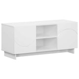 TV Stand 90 x 34.5 x 40 cm White Engineered Wood 8011477