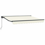 Manual Retractable Awning Cream 3.5 x 2 m 3420402