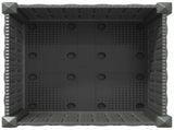 Garden Planter with Wheels Light Grey 40 x 40 x 48 cm PP 3422912