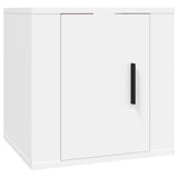 6 Piece TV Cabinet Set White Engineered Wood 3188686