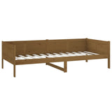 Day Bed without Mattress Honey Brown Solid Wood Pine 90x190 cm Single 820250