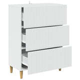 Drawer Cabinet White 66 x 34.5 x 90 cm Engineered Wood 894605