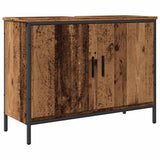 Sink Cabinet Old Wood 80x30x60 cm Engineered Wood 857700