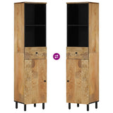 Bathroom Cabinet 38x33x160 cm Solid Wood Mango 356913