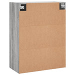 Wall Mounted Cabinets 2 pcs Grey Sonoma Engineered Wood 3197895