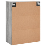 Wall Mounted Cabinets 2 pcs Grey Sonoma Engineered Wood 3197895