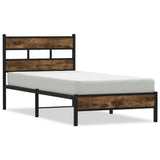 Bed Frame without Mattress with Headboard Sonoma Oak 90x200 cm 4017193
