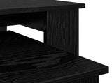 Coffee Table Set 2 pcs Black Oak Engineered Wood 8000133