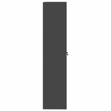 Storage Cabinet Black 90 x 40 x 180 cm Steel 3406166