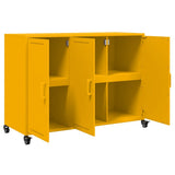 Sideboard Mustard Yellow 100.5x39x72 cm Steel 846683