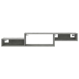 Wall-mounted TV Cabinet Wall-Mounted Concrete Grey 8005992