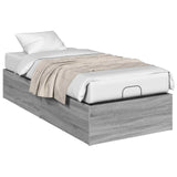 Bed Surround for Adjustable Bed Base Grey Sonoma 90 x 200 cm 8021828
