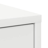 Sideboard with Drawer White 80x34x76 cm Engineered Wood 861535