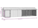 Bird Cage Anthracite 422 x 103 x 142 cm Galvanised Steel 3325145