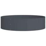 Planter Ring Anthracite 80 x 80 x 20 cm Cold-rolled Steel 873624