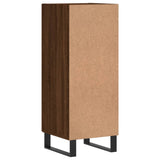 Sideboard Brown Oak 34.5x34x90 cm Engineered Wood 828571