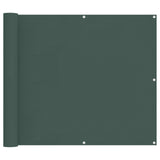 Balcony Screen Dark Green 100 x 1000 cm Oxford Fabric 42030760